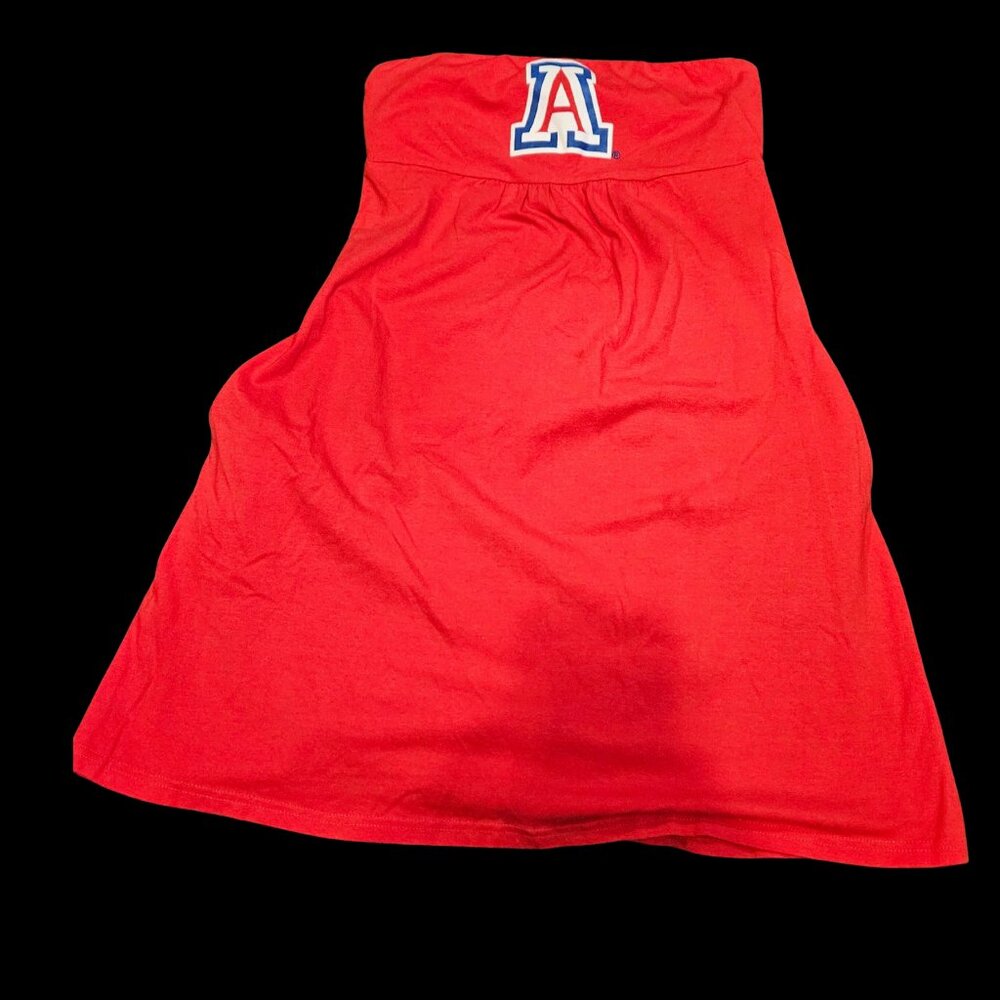 Chicka-d University of Arizona Red Halter Dress with Pockets - Size Medium